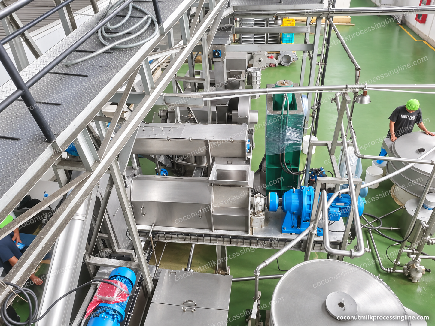 Coconut kernel cutter / grater equipment reference from an actual source photograph